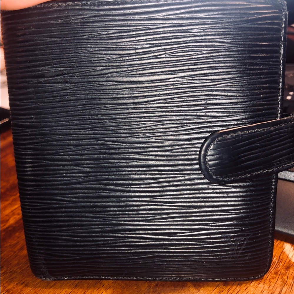 Authentic Vintage Epi leather wallet